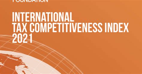 International Tax Competitiveness Index 2021 Instituto Liberdade