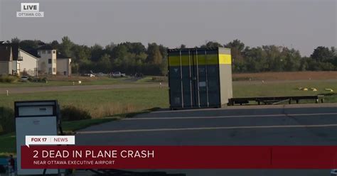 2 People Dead In Ottawa Co Plane Crash