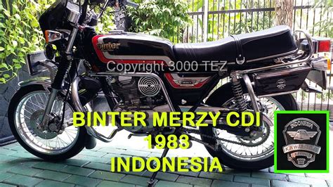 Binter Merzy Cdi 1983 Kawasaki Kz200 Indonesia Youtube