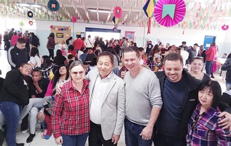 Prefeito Apr Gio E Deputado Eduardo N Brega Participam De Festas