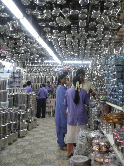 Stainless steel pots, pans, plates, ....everything! - India Travel ...