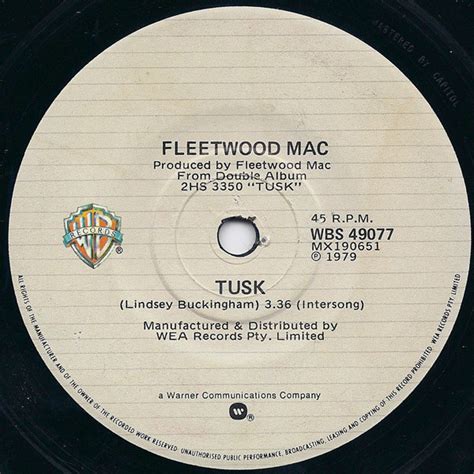 Fleetwood Mac – Tusk (1979, Vinyl) - Discogs