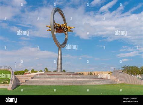 Aspire Fire Tower at Doha, Qatar Stock Photo - Alamy