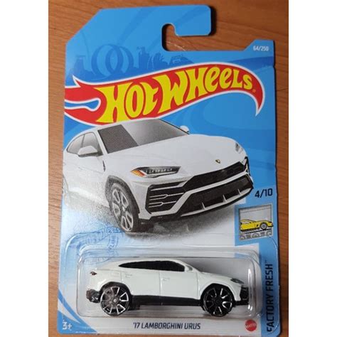 Hot Wheels Lamborghini Urus White Edition Shopee Thailand