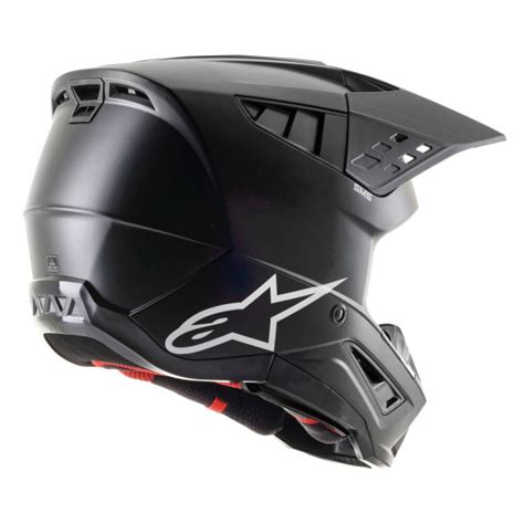 Casque Alpinestars SM5 Solid Noir Mat 2024 Casque Motocross SM5 2024