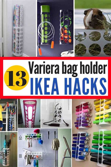 Pretty Practical Ikea Variera Plastic Bag Holder Hacks Plastic