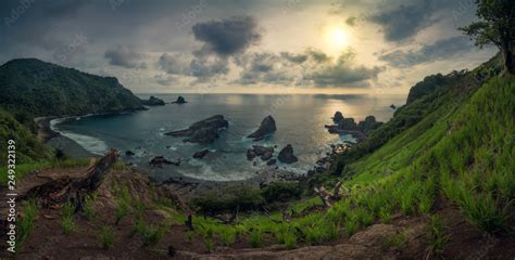 Batu Bata Beach Sunset Stock Photo Adobe Stock