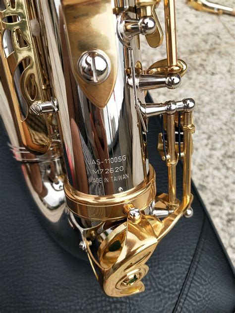 New JUPITER JAS 1100SG Alto Saxophone Eb Tune Nickel Plated Sax Alto Musical Instruments With ...