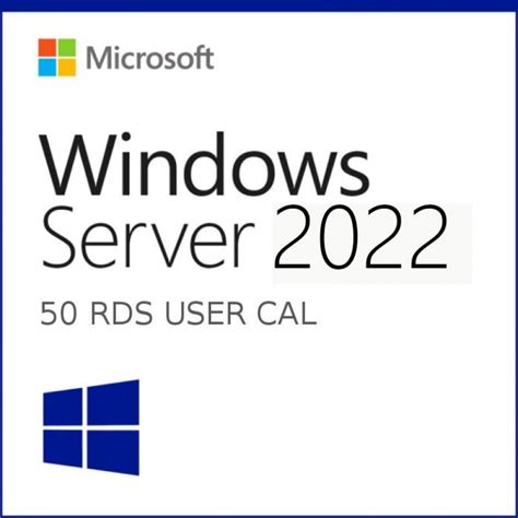 Windows Server 2022 Remote Desktop Services User Connections 50 Cal Key Global Buffcomnet