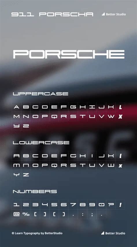 Porsche Font: Download Free Font & Logo