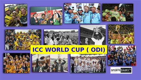 Cricket History : ICC World Cup Winners List 1975 To 2019 | by ...