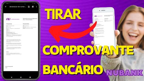 Como Tirar Comprovante Bancário no Nubank Passo a passo Atualizado