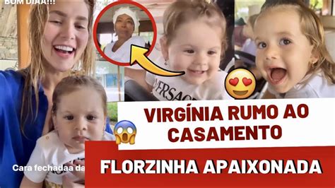 MARIA FLOR APAIXONADA PELA FUNCIONÁRIA VIRGÍNIA E FAMÍLIA RUMO AO