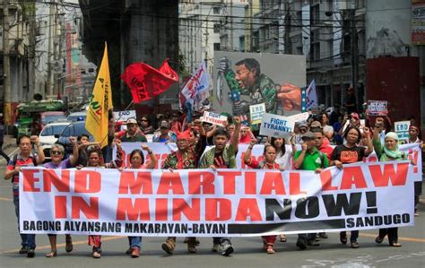 Philippine Congress Extends Mindanao Martial Law Until End 2019 The