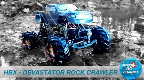 TEST DRIVE HBX 2098B DEVASTATOR ROCK CRAWLER PART 2 SWISS RC CHANNEL