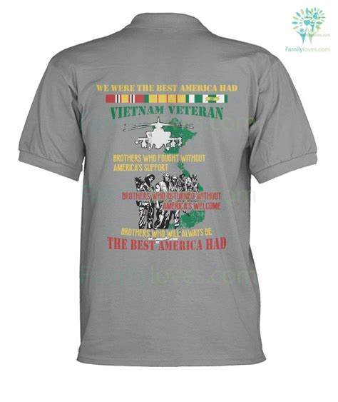 We Were The Best America Had Vietnam Veterans Of America Mens Polo