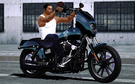 Gta San Andreas Harley Davidson Street Bob Sons Of Anarchy Mod