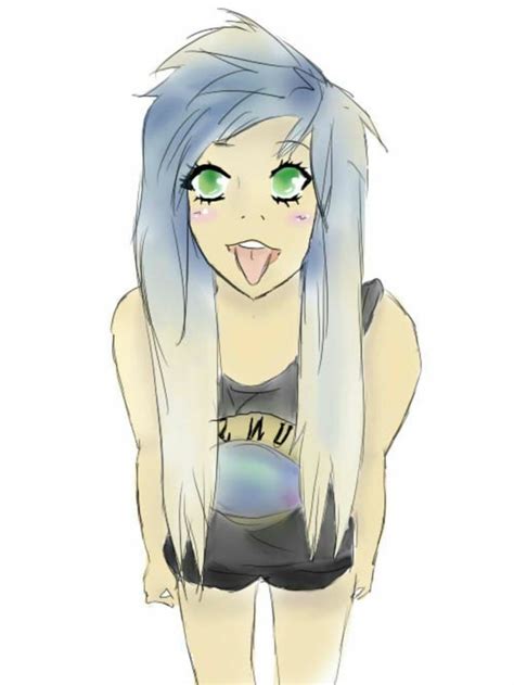 Anime Emo Girl Drawing at GetDrawings | Free download