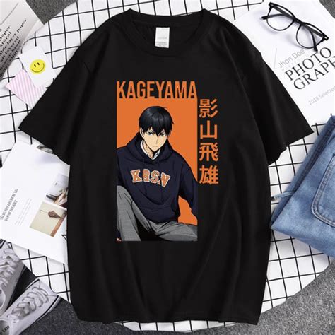 Jual Baju Atasan Kaos Haikyuu Kageyama Tobio T Shirt Volleyball Club