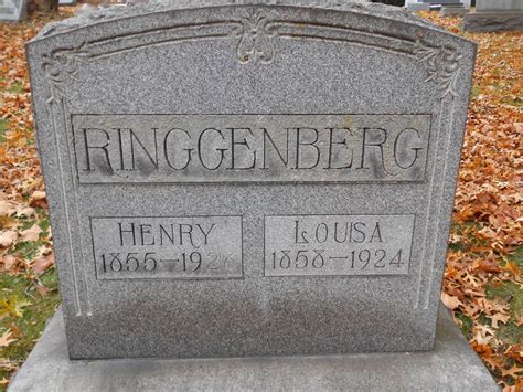 Henry Ringgenberg 1855 1928 Mémorial Find a Grave