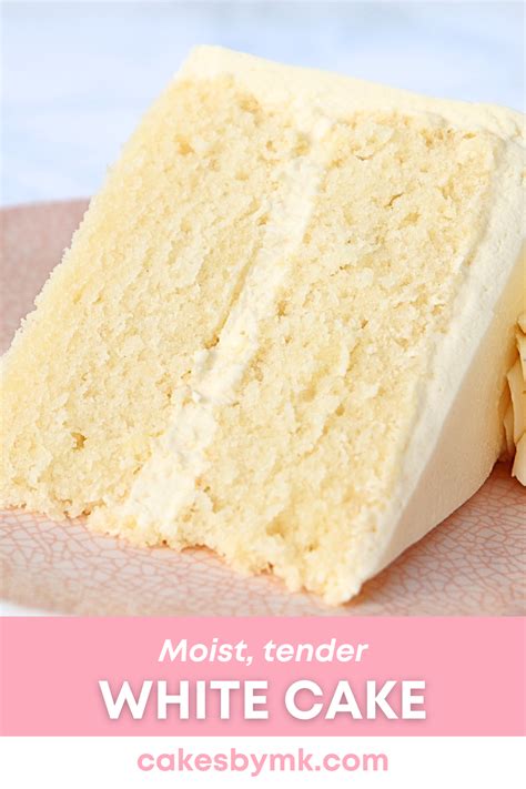 Moist white cake – Artofit