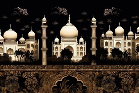 Taj mahal architecture building dome. | Free Photo Illustration - rawpixel