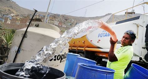 Sedapal Anuncia Corte Del Servicio De Agua Potable Durante 4 Días En 22