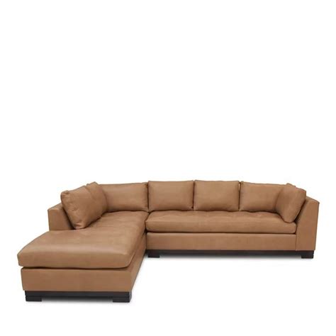 Bloomingdale S Artisan Collection Carter 2 Piece Leather Sectional