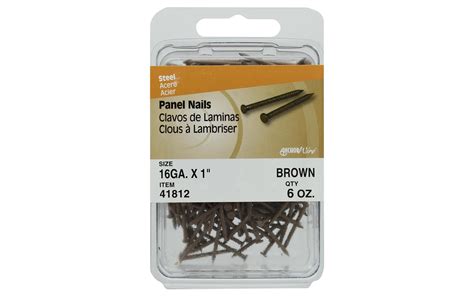 Hillman Panel Nails 16ga 1 Brown 6oz EBay