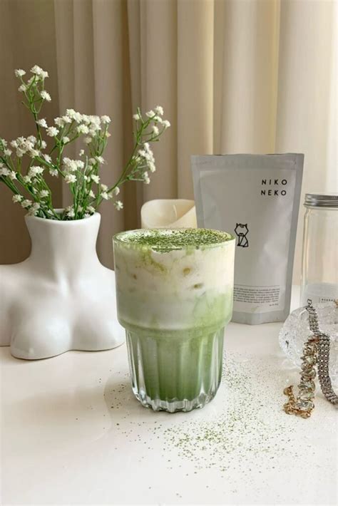 Matcha Cream Cheese Latte Niko Neko Matcha