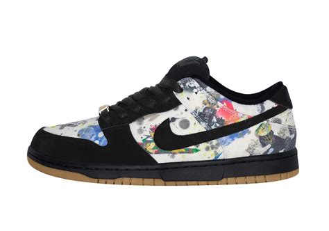 Supreme X Nike SB Dunk Low Rammellzee Aug 2023 FD8778 001