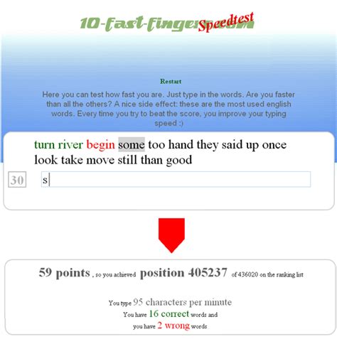 10 Fast Fingers Online Touch Typing Speed Test