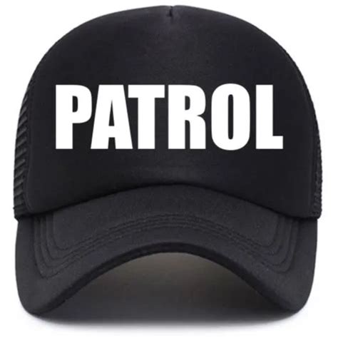 HIGH QUALITY PATROL SECURITY BARANGAY PULIS Mesh Cap Net Cap Trucker