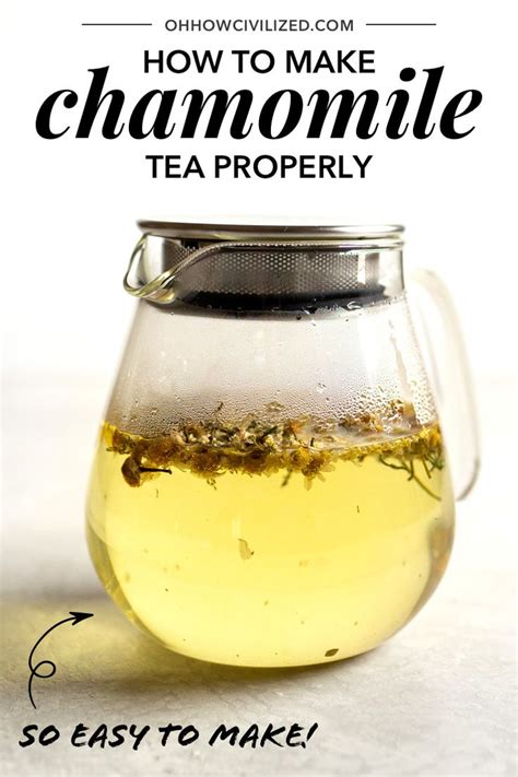 How To Make Chamomile Tea Chamomile Tea Herbalism Herbal Tea Blends