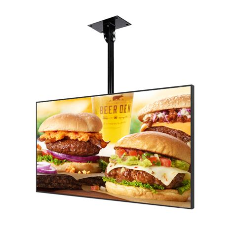 Jcvision Menu Board Hd Wall Mounted Advertising Display Inch Led