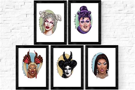 Rupaul's Drag Race Queens, 48 to Choose, Favourite Drag Queens, Hand ...