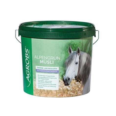 Agrobs Alpengrün Muesli 15kg Vaesen Dierenvoedercentrale