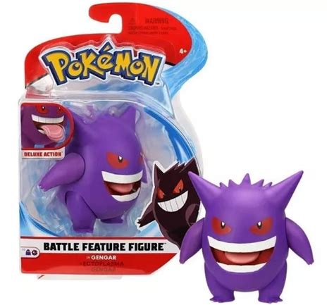 Pokemon Gengar Figura Deluxe De Batalla Envío Gratis