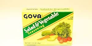 Goya Salad & Vegetable Seasoning, 8-Count Boxes: Amazon.ca: Grocery