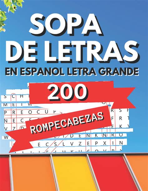 Buy Sopa De Letras En Espanol Letra Grande Sopa De Letras En Espanol Letra Grande Para Adultos