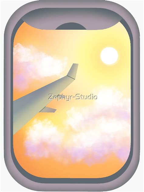 Sunrise Sky Sticker For Sale By Zephyr Studio Redbubble