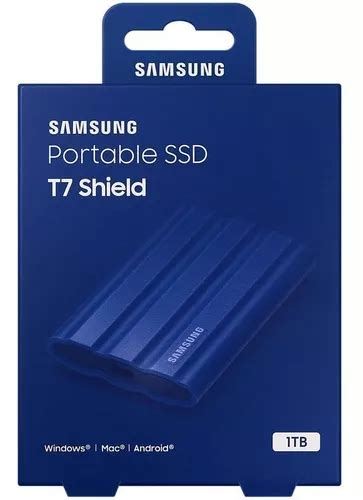 Disco S Lido Externo Samsung T Shield Mu Pe T S Ww Tb Azul Mercadolivre