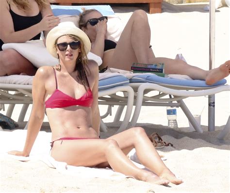 Maria Sharapova In Red Bikini In Cabo San Lucas Mexico