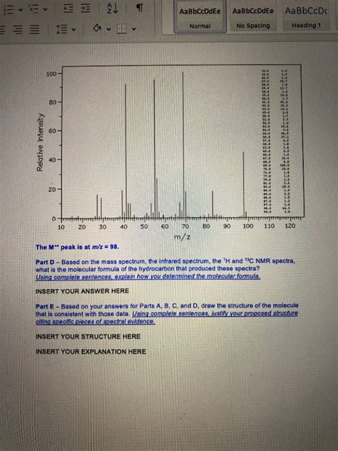 Solved ER ALT AaBbCcDdEe AaBbCcDdEe Aa BbCcDc Normal No Chegg