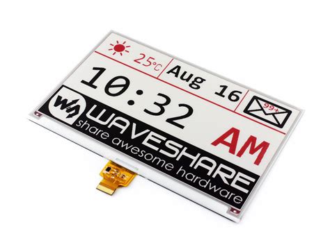 Waveshare Inch E Ink Display Hat For Raspberry Pi Raspberry