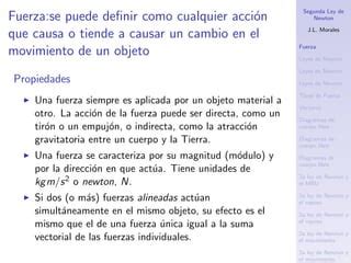 Segunda Ley De Newton Ppt