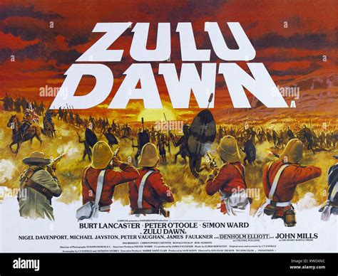 FILM POSTER, ZULU DAWN, 1979 Stock Photo - Alamy