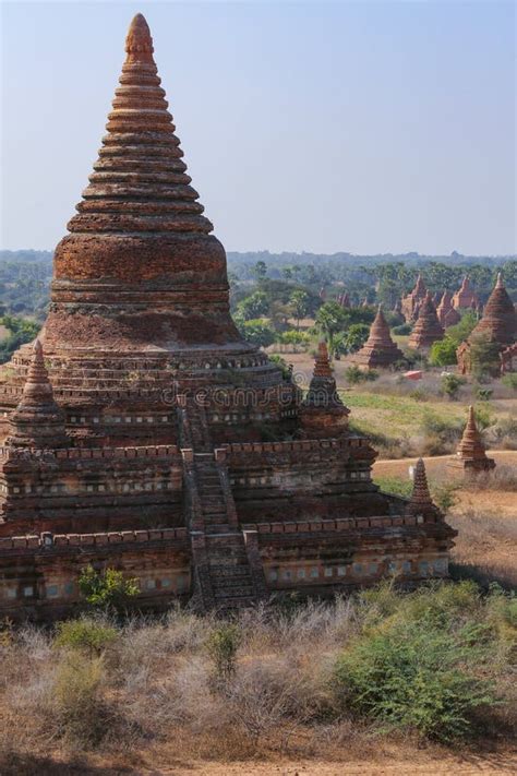 The Archaeological Zone - Bagan - Myanmar Stock Photo - Image of pagan ...