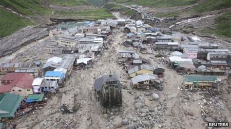 India Floods Unusual Weather Systems Clash Was Trigger Bbc News