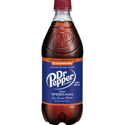 Dr Pepper Dark Berry Soda, 20 fl oz bottle – BrickSeek